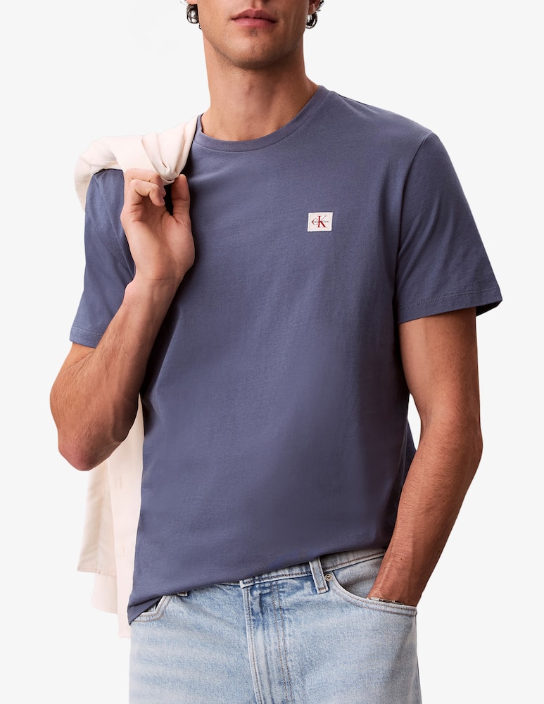 rinascente Calvin Klein Jeans Crewneck badge t-shirt