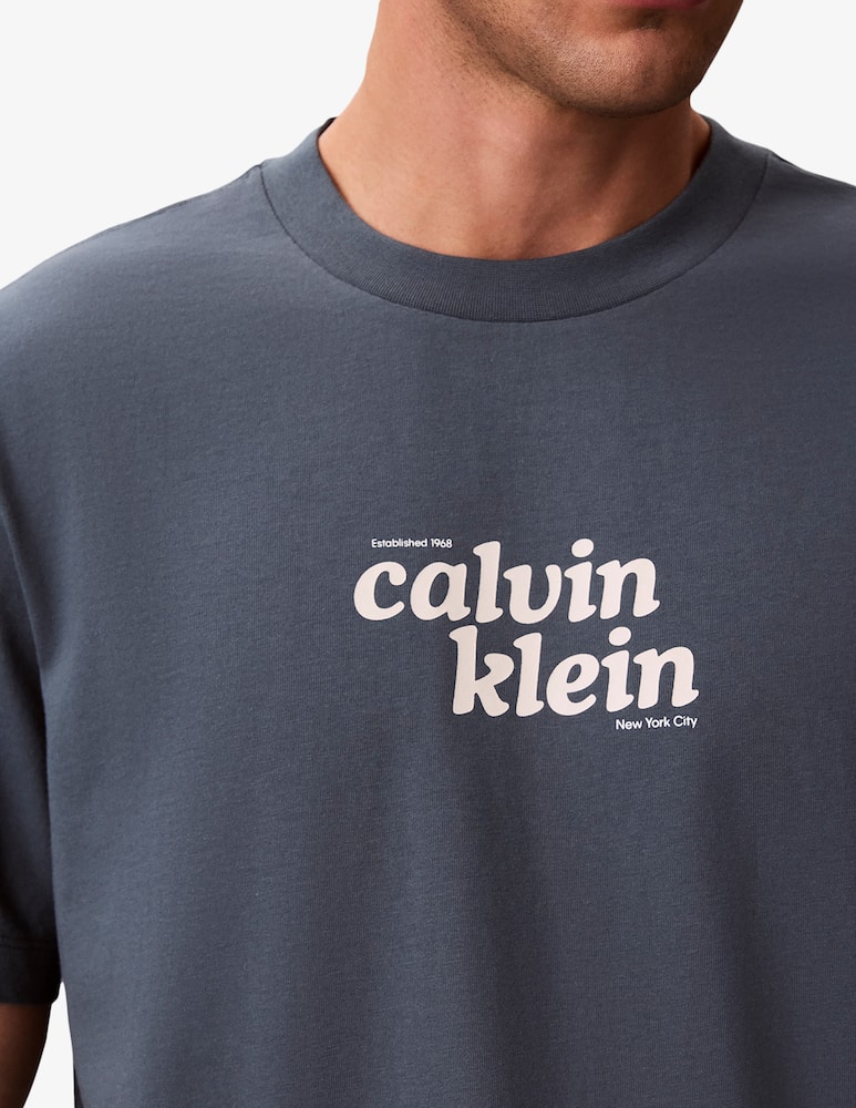 rinascente Calvin Klein Jeans T-shirt logo frontale