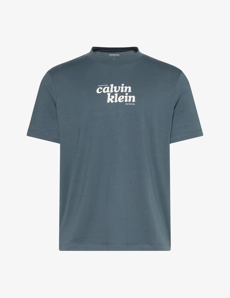 rinascente Calvin Klein Jeans T-shirt logo frontale