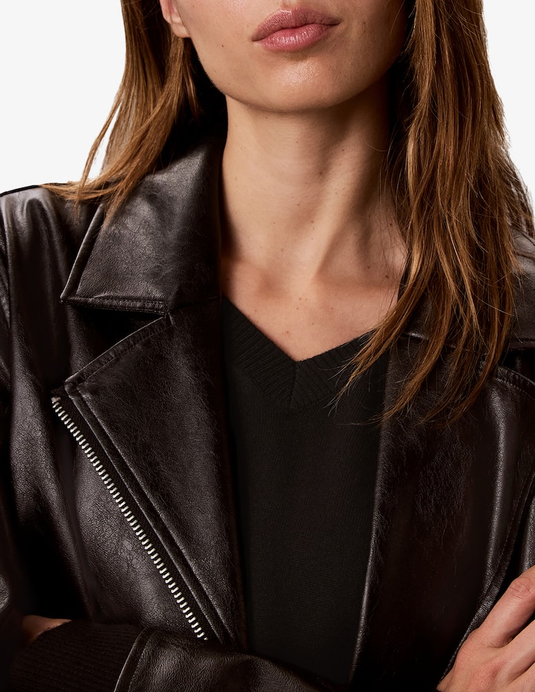 rinascente Calvin Klein Jeans Giacca moto in finta pelle