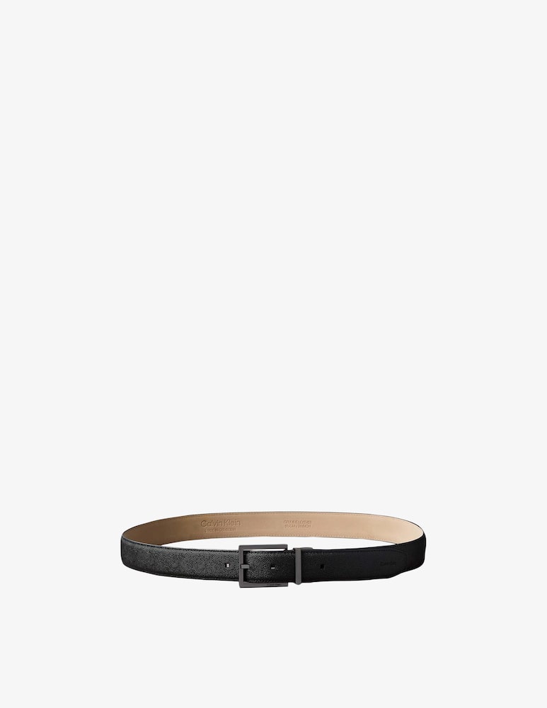 rinascente Calvin Klein Textured square buckle belt