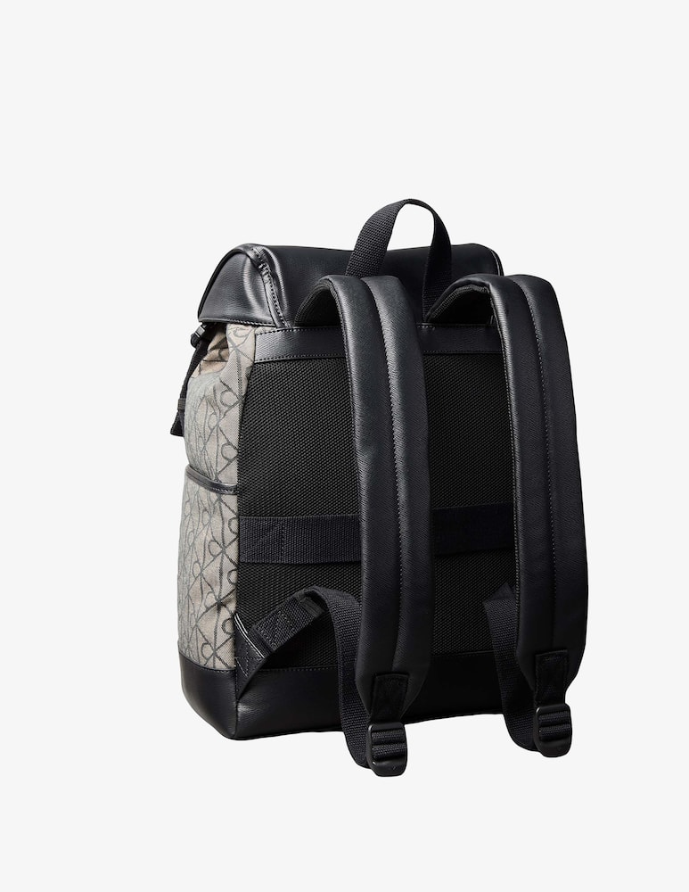 rinascente Calvin Klein Zaino flap con logo all over