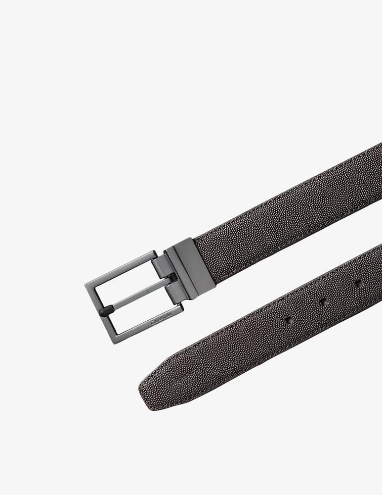 rinascente Calvin Klein Textured square buckle belt