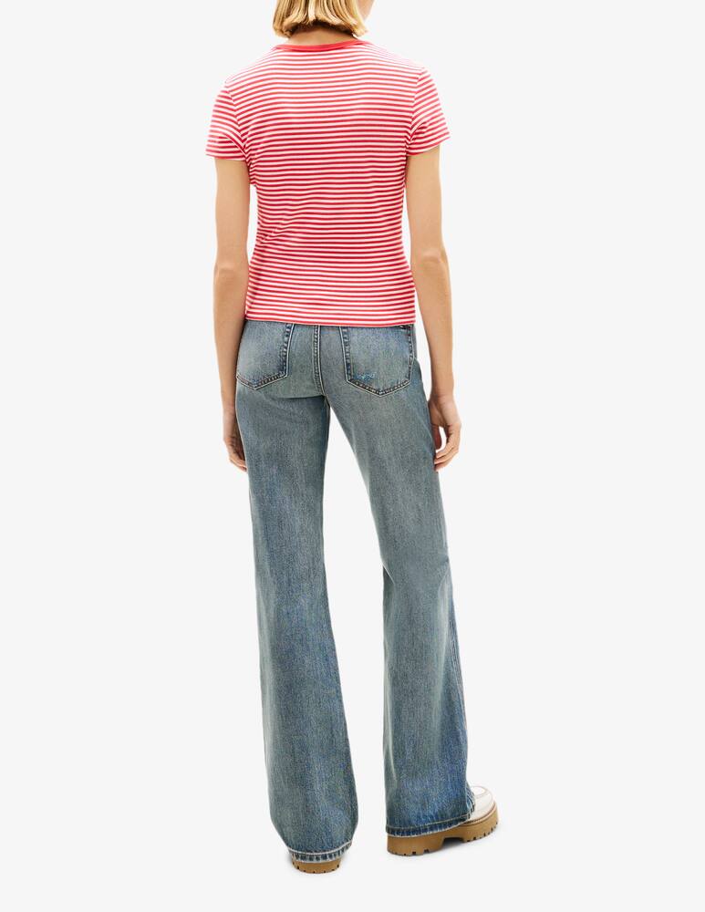 rinascente Tommy Jeans Striped ribbed t-shirt