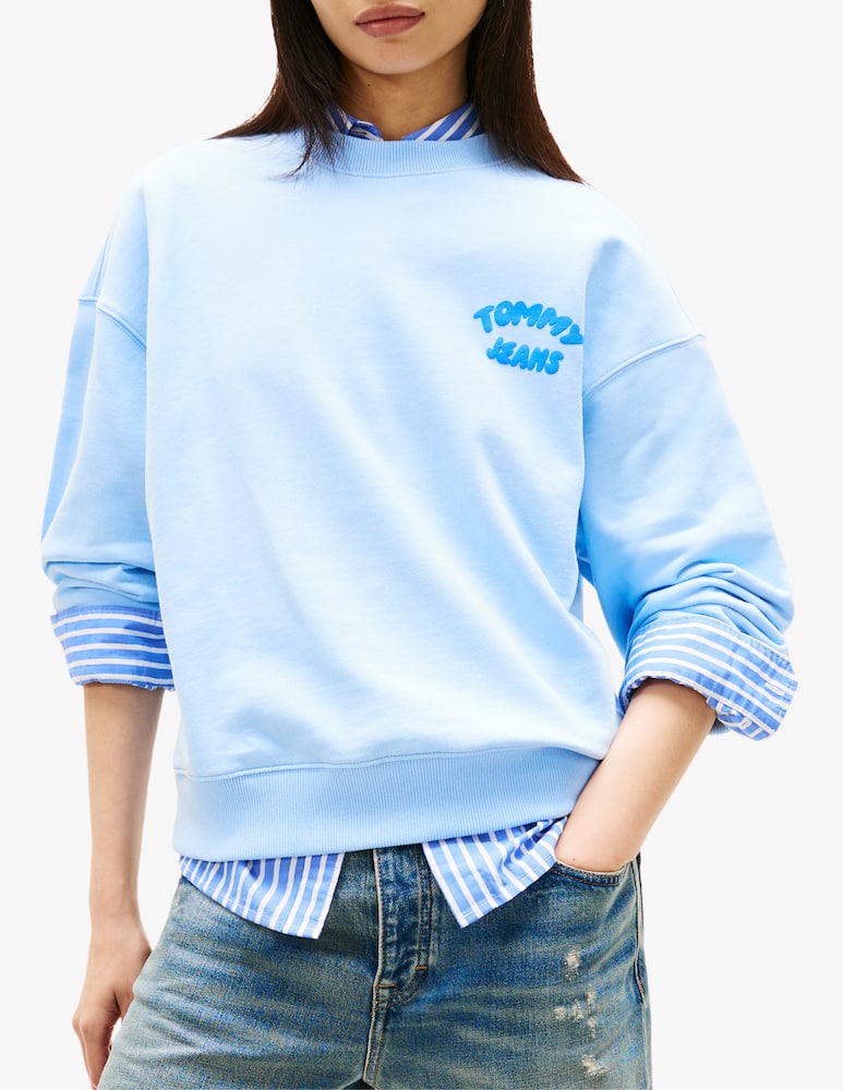 rinascente Tommy Jeans Felpa bubble