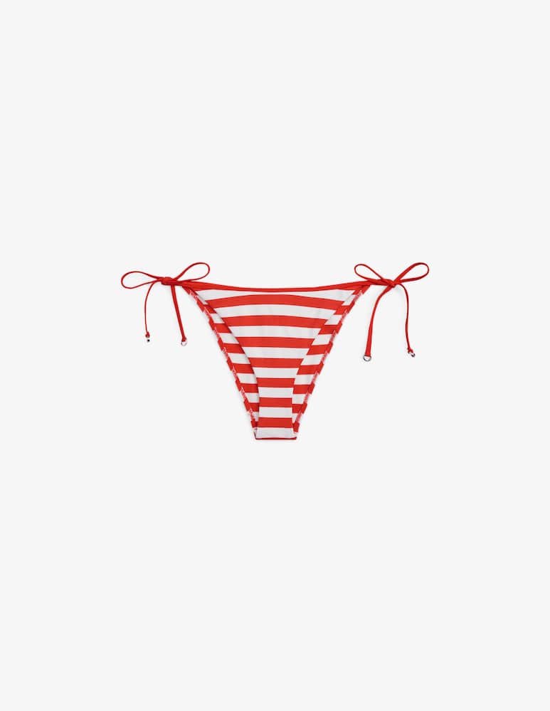 rinascente Tommy Hilfiger Slip bikini spaiato a righe