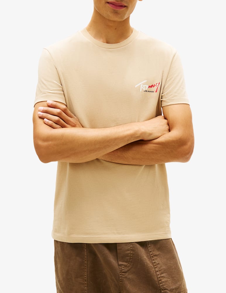 Tommy Jeans T-shirt slim logo - immagine 1 Tommy Jeans T-shirt slim logo - immagine 1