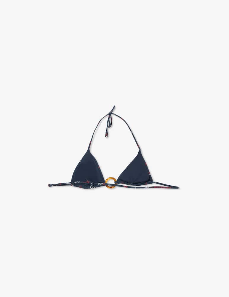 rinascente Tommy Hilfiger Top bikini triangolo con anello
