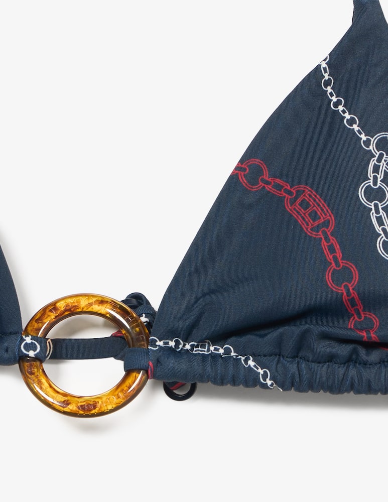 rinascente Tommy Hilfiger Top bikini triangolo con anello