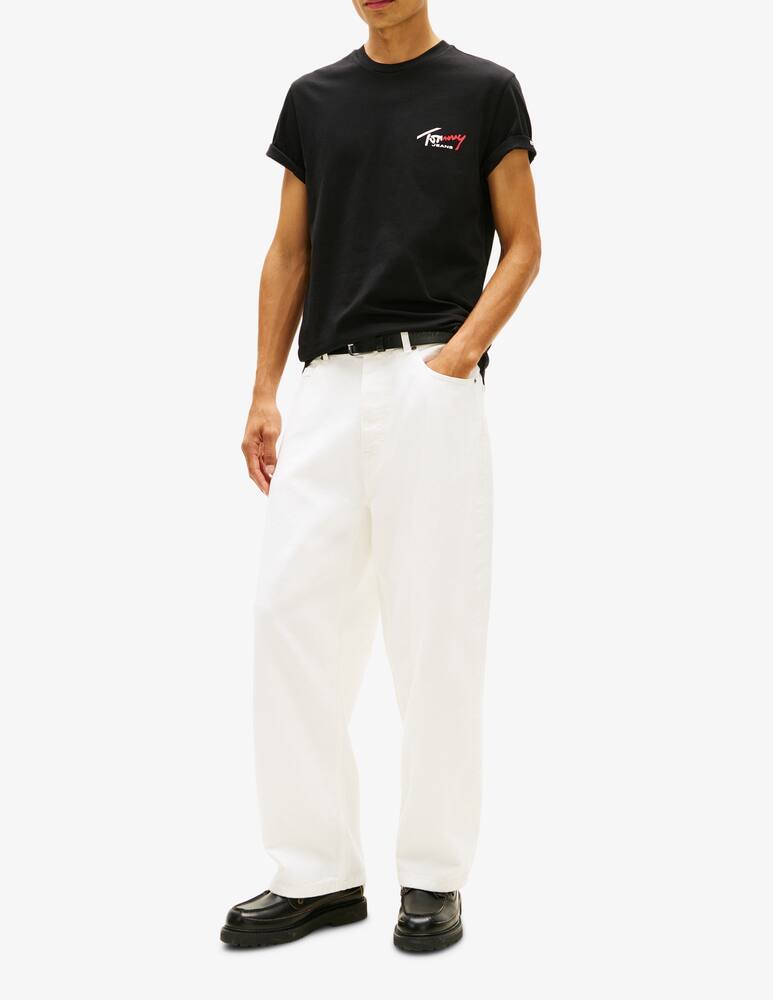 rinascente Tommy Jeans T-shirt slim con logo