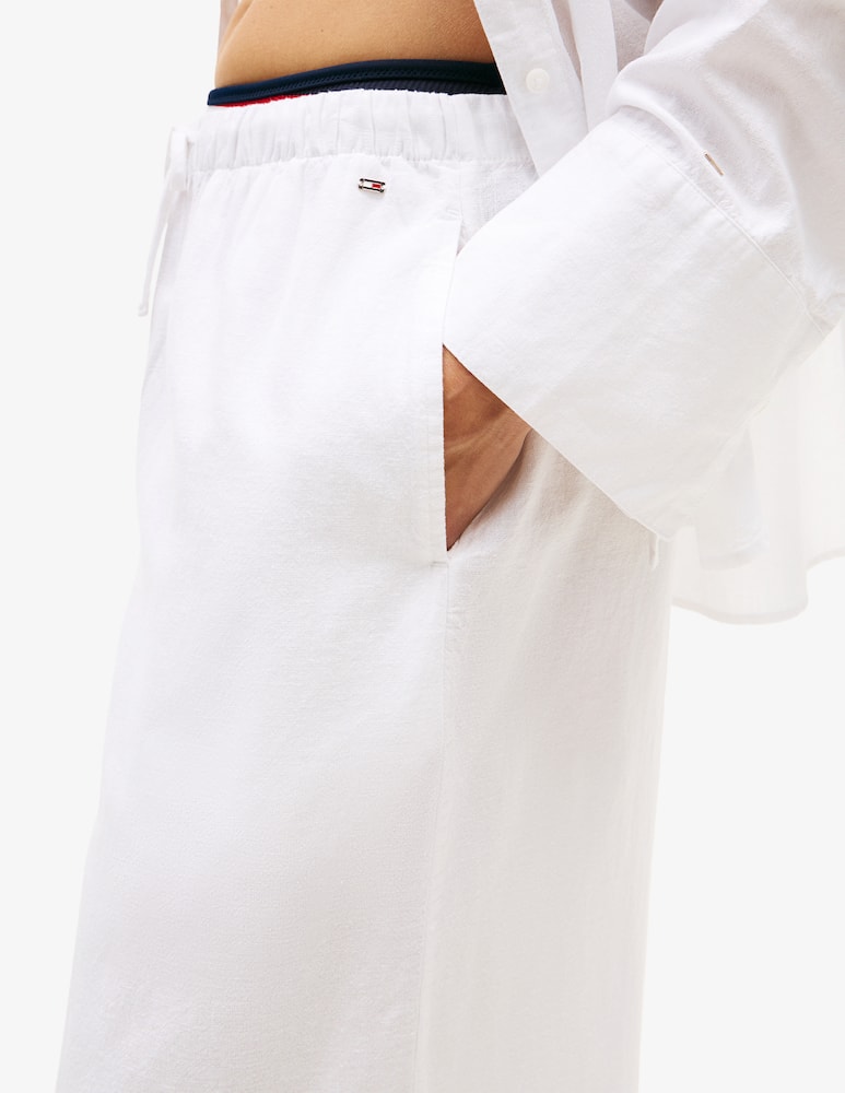 rinascente Tommy Hilfiger Wide leg fuori acqua trousers