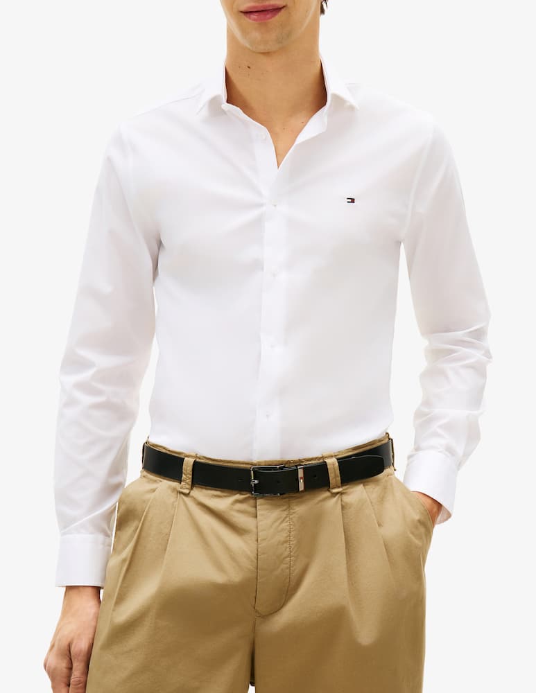 rinascente Tommy Hilfiger Camicia in popeline no iron slim fit