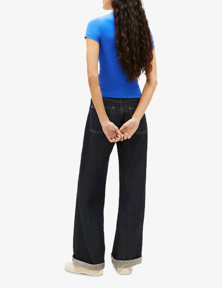 rinascente Tommy Jeans T-shirt slim badge rib