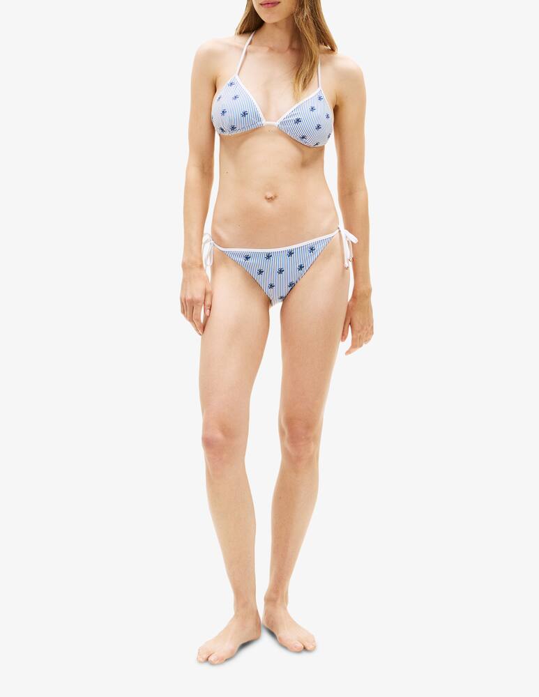 rinascente Tommy Hilfiger Triangle stripe bikini top