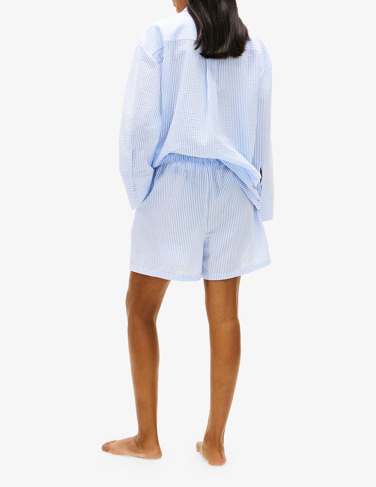 rinascente Tommy Hilfiger Seersucker long shirt