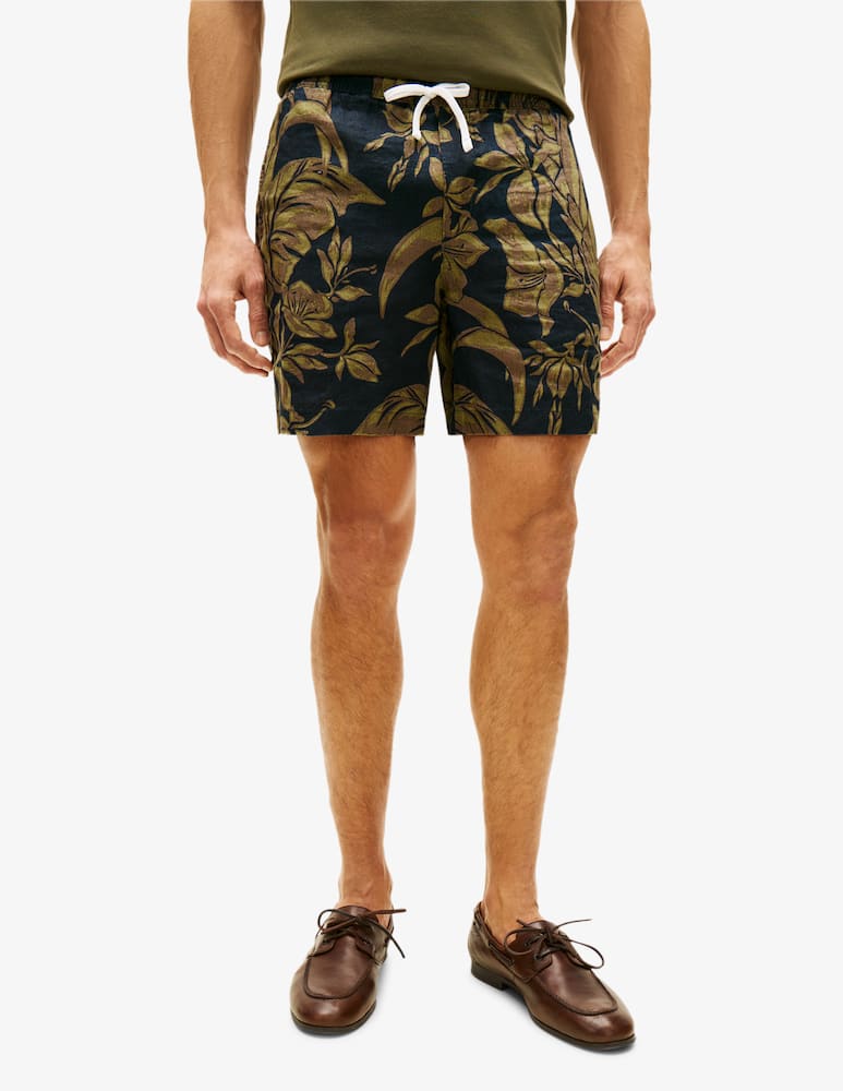 rinascente Tommy Hilfiger Bermuda Dover floreale in lino