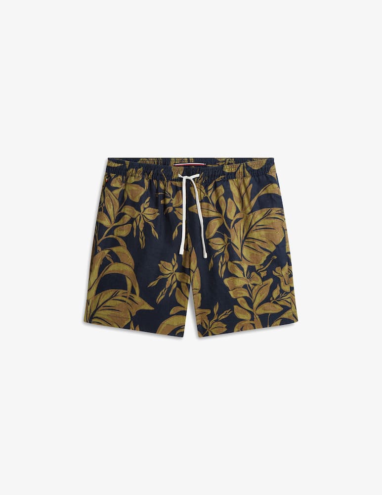 rinascente Tommy Hilfiger Bermuda Dover floreale in lino