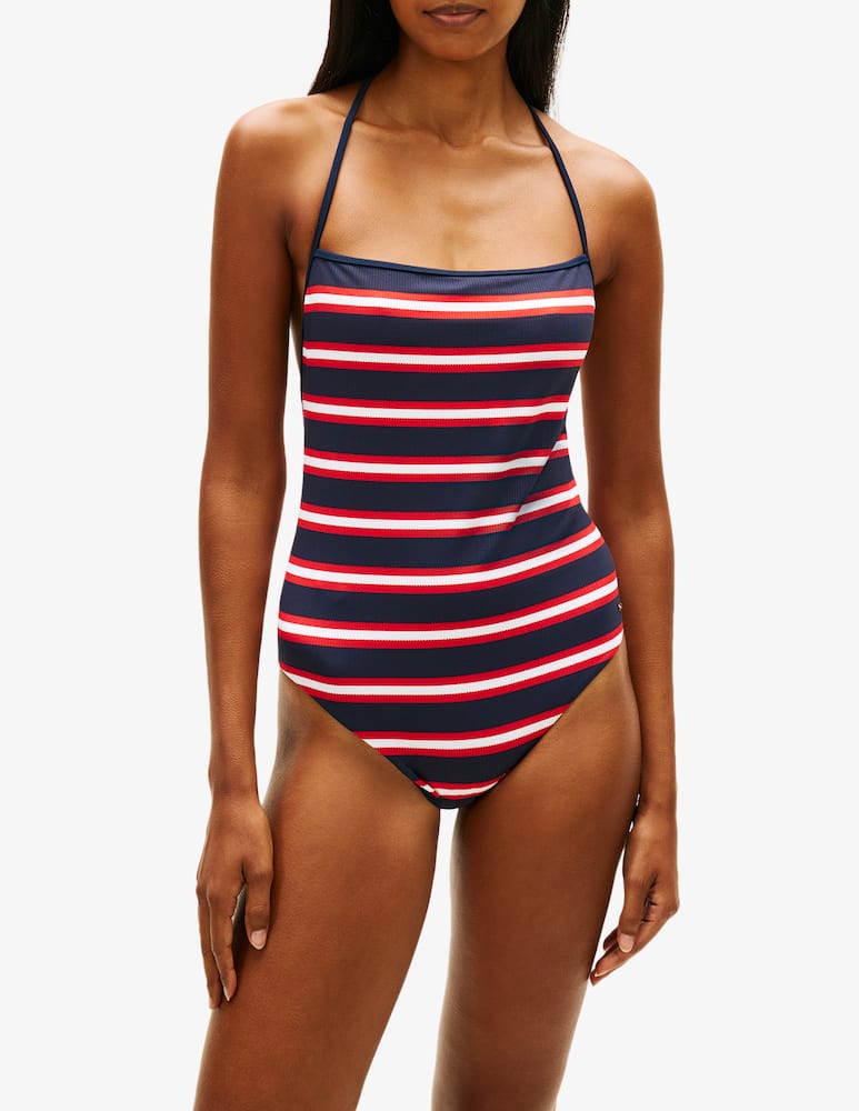 rinascente Tommy Hilfiger Striped halter swimsuit
