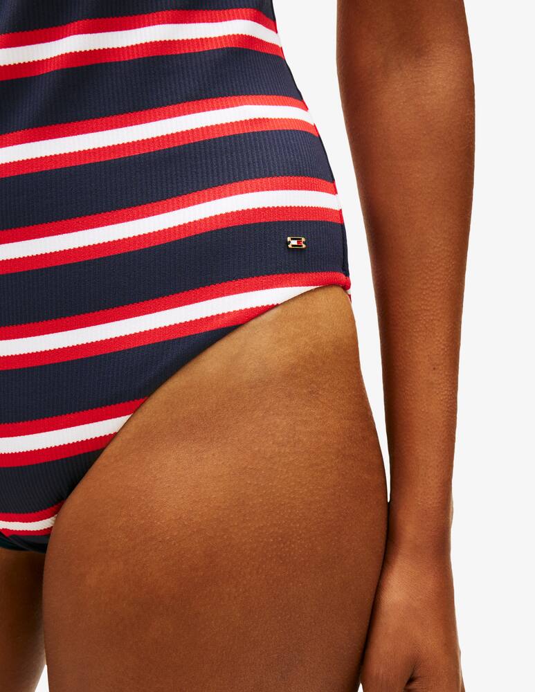 rinascente Tommy Hilfiger Striped halter swimsuit