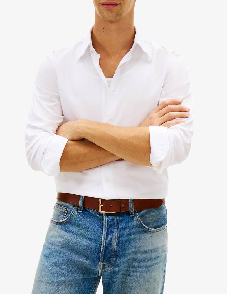 rinascente Tommy Hilfiger Camicia in twill di cotone regular fit