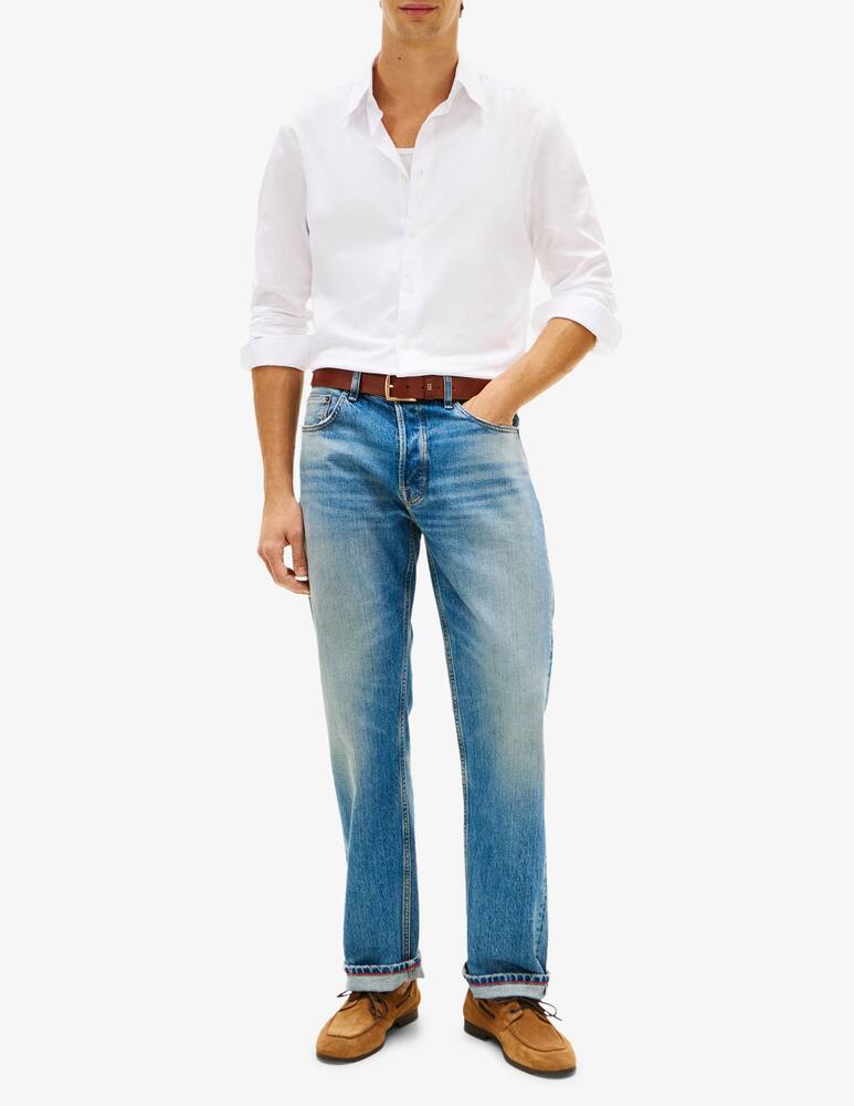 rinascente Tommy Hilfiger Camicia in twill di cotone regular fit