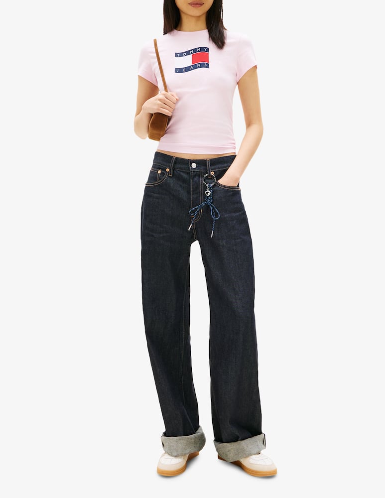 rinascente Tommy Jeans Flag print t-shirt