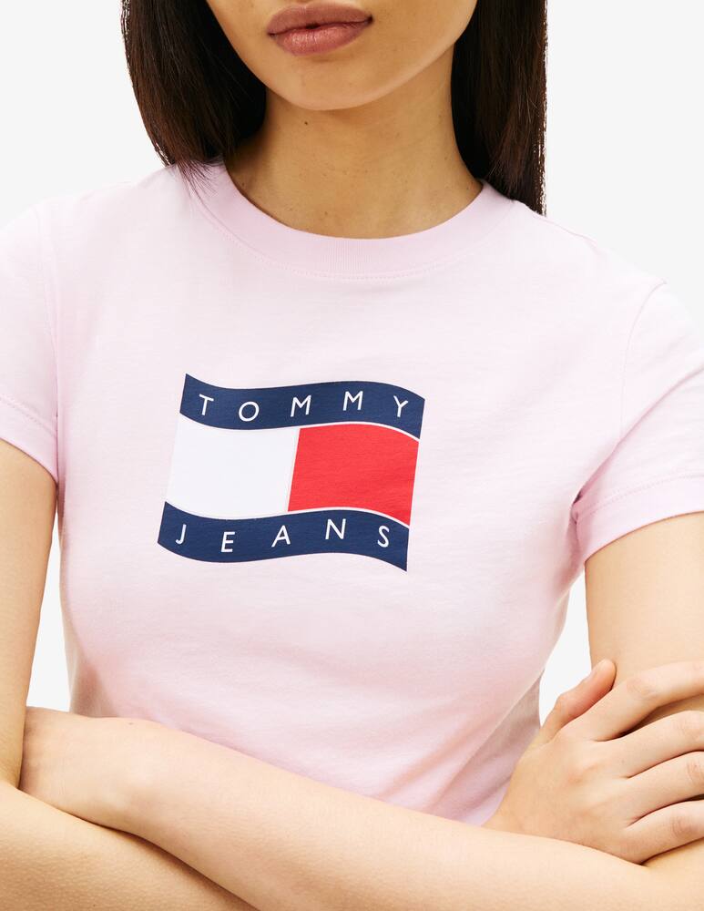 rinascente Tommy Jeans Flag print t-shirt