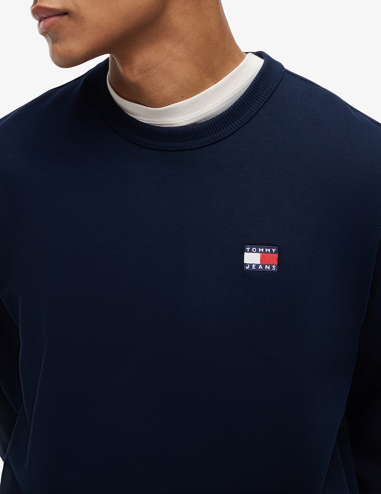 rinascente Tommy Jeans Felpa girocollo con logo