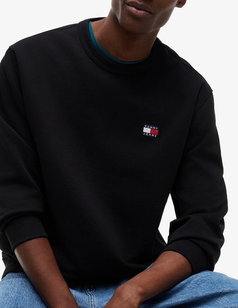 rinascente Tommy Jeans Felpa girocollo con logo