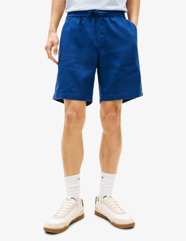 rinascente Tommy Hilfiger Dover linen bermuda shorts