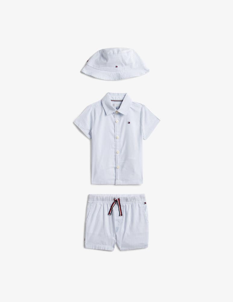 rinascente Tommy Hilfiger Ithaca short shirt set