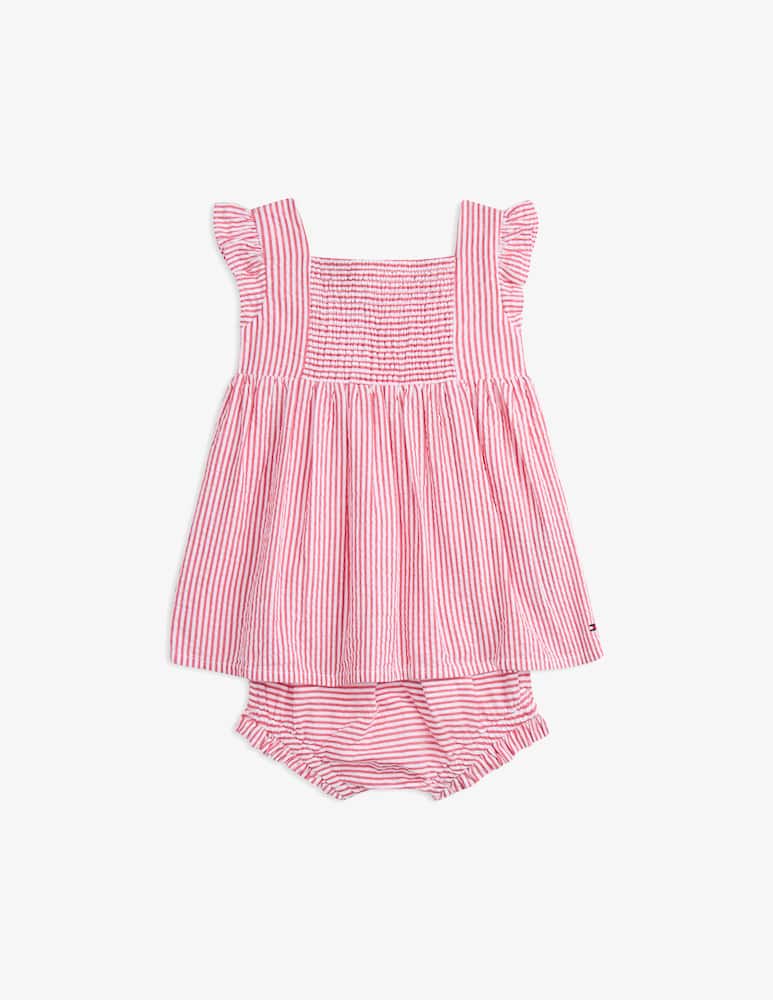 rinascente Tommy Hilfiger Striped seersucker dress set