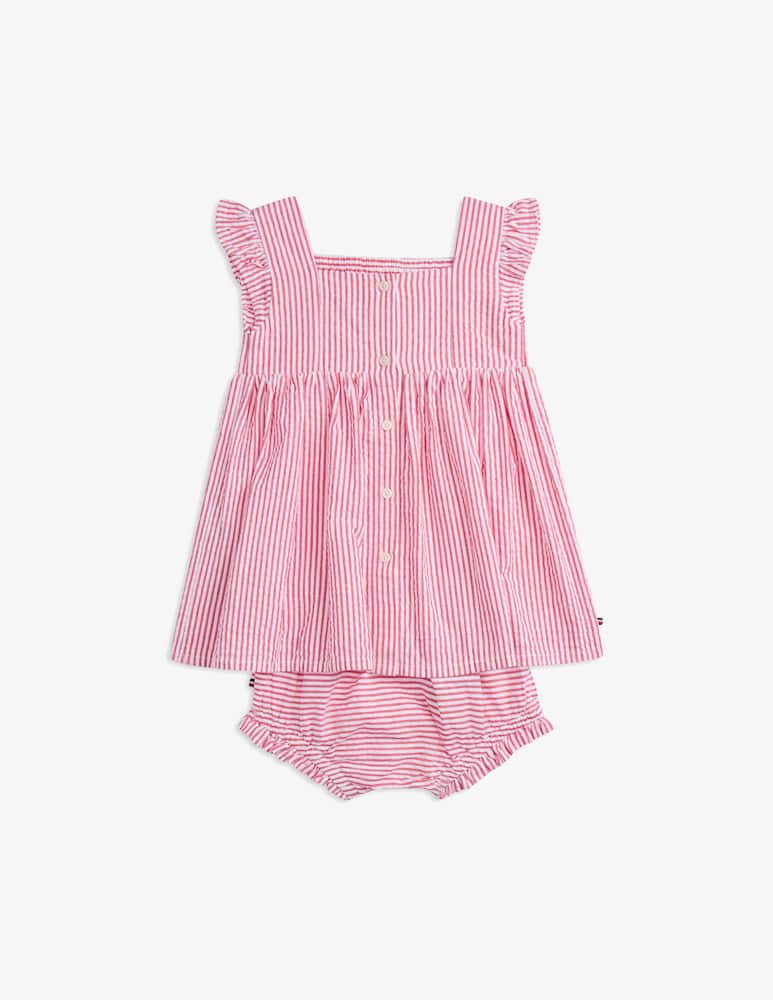 rinascente Tommy Hilfiger Striped seersucker dress set