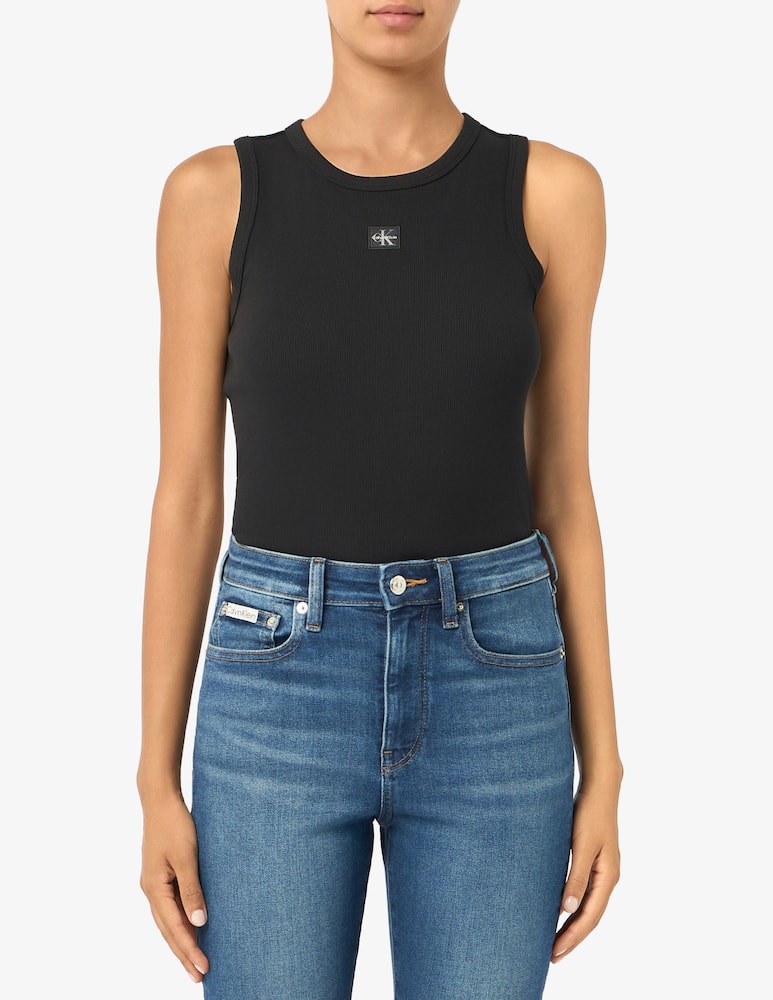 Calvin Klein Jeans Jeans flare a vita alta Midtown - immagine 1