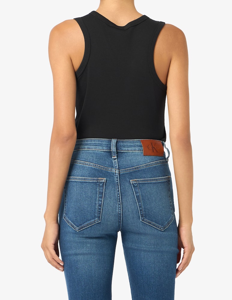 Calvin Klein Jeans Jeans flare a vita alta Midtown - immagine 3