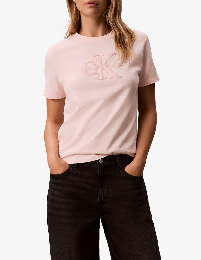 rinascente Calvin Klein Jeans Monogram Hero logo t-shirt