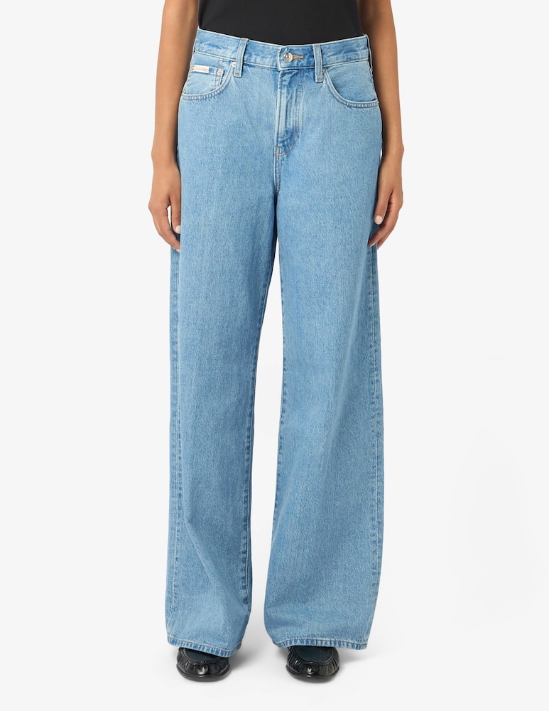 Calvin Klein Jeans Jeans wide leg Radio Blues - immagine 1 Calvin Klein Jeans Jeans wide leg Radio Blues - immagine 1