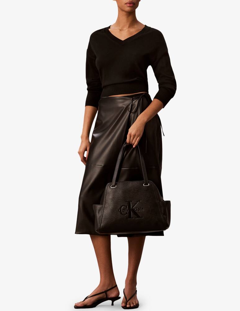 rinascente Calvin Klein Monologo pocket tote bag