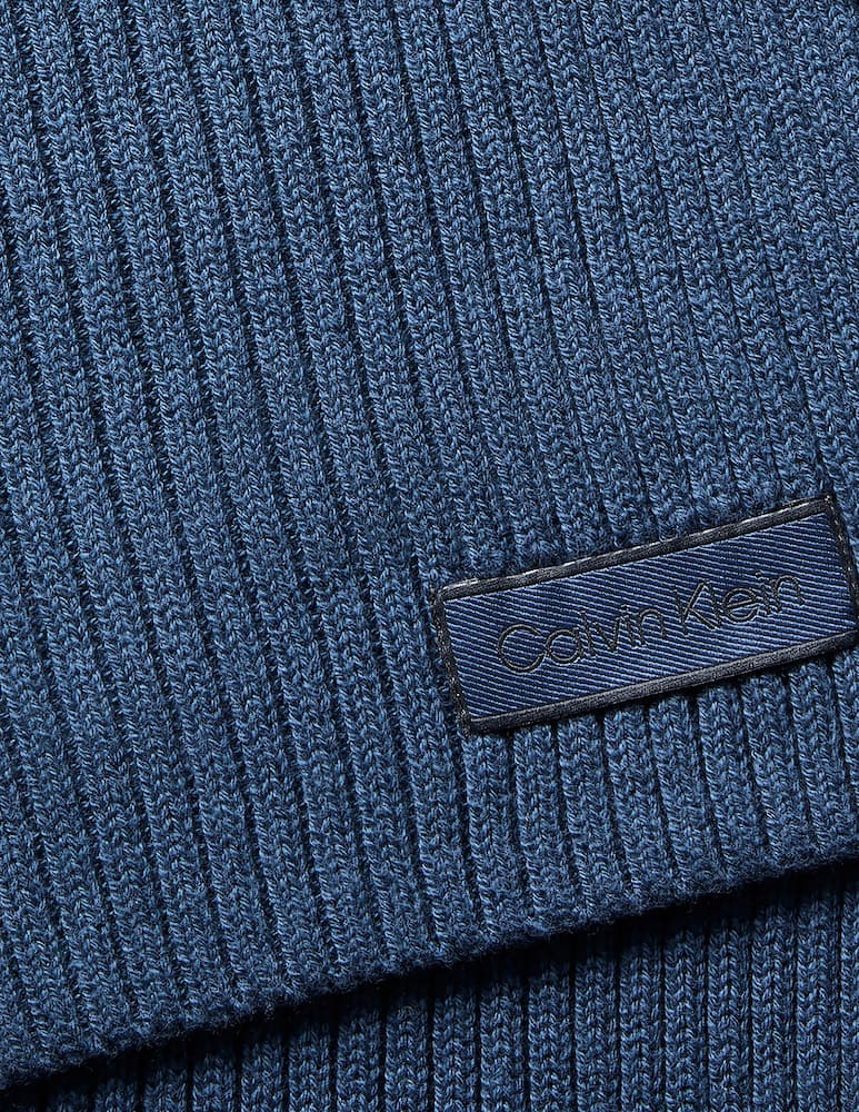 rinascente Calvin Klein Cotton ribbed scarf