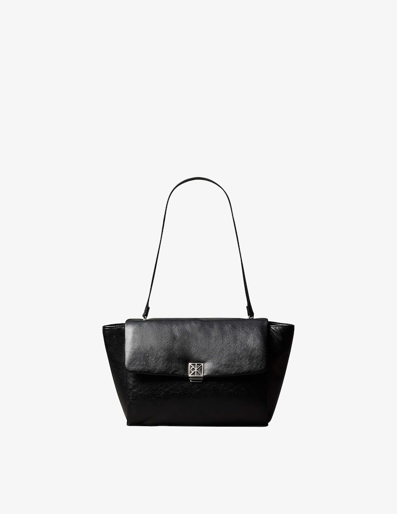 Calvin Klein Emblem padded satchel - picture 1 Calvin Klein Emblem padded satchel - picture 1