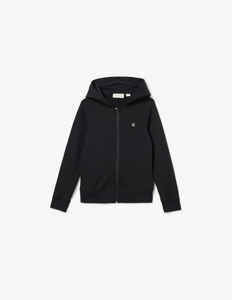 Calvin Klein Felpa con cappuccio e zip logo - immagine 1 Calvin Klein Felpa con cappuccio e zip logo - immagine 1