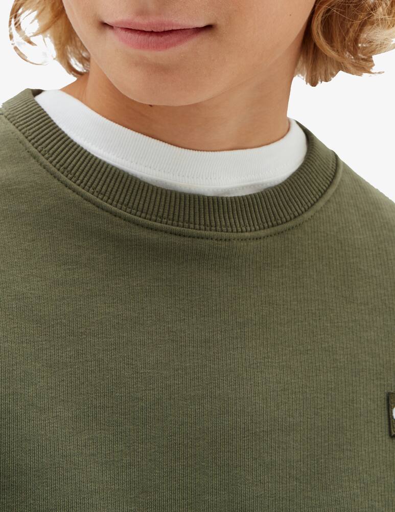 rinascente Calvin Klein Mini badge crewneck sweatshirt