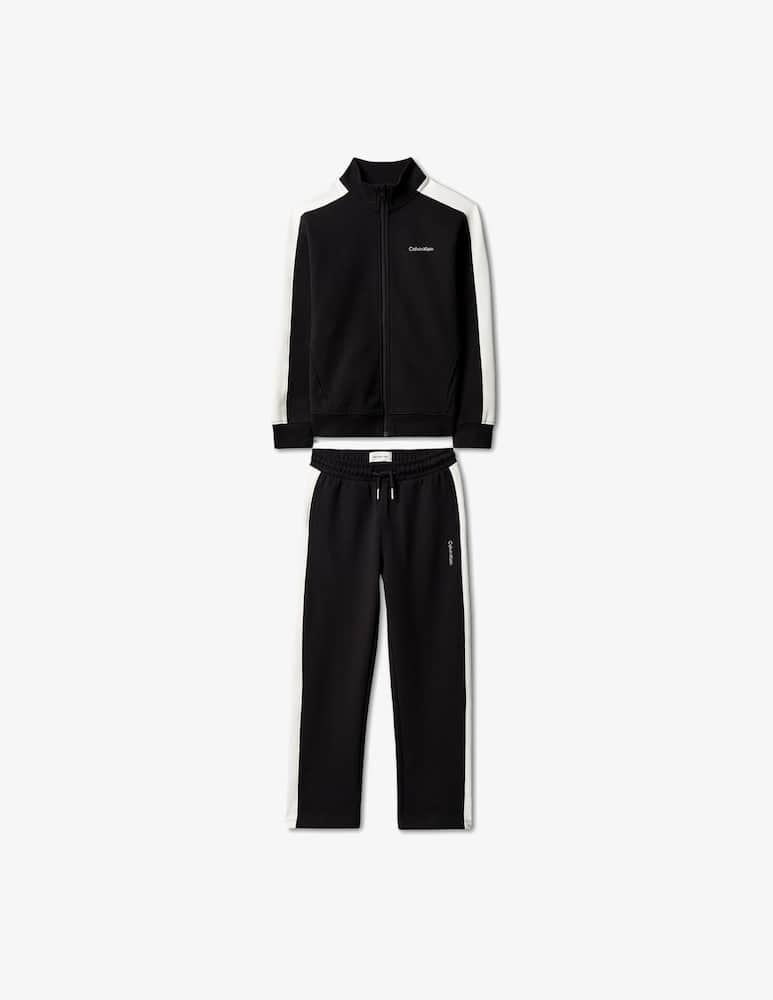 Calvin Klein Tuta terry colorblock jogging - immagine 1 Calvin Klein Tuta terry colorblock jogging - immagine 1