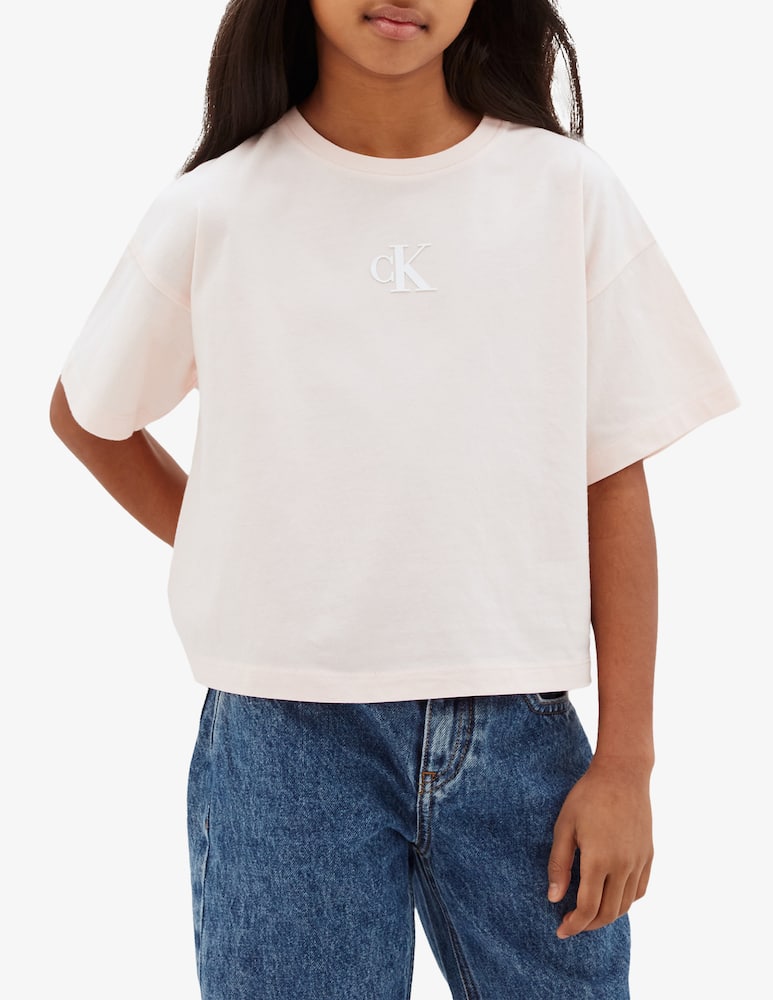 Calvin Klein T-shirt boxy con logo - immagine 2 Calvin Klein T-shirt boxy con logo - immagine 2