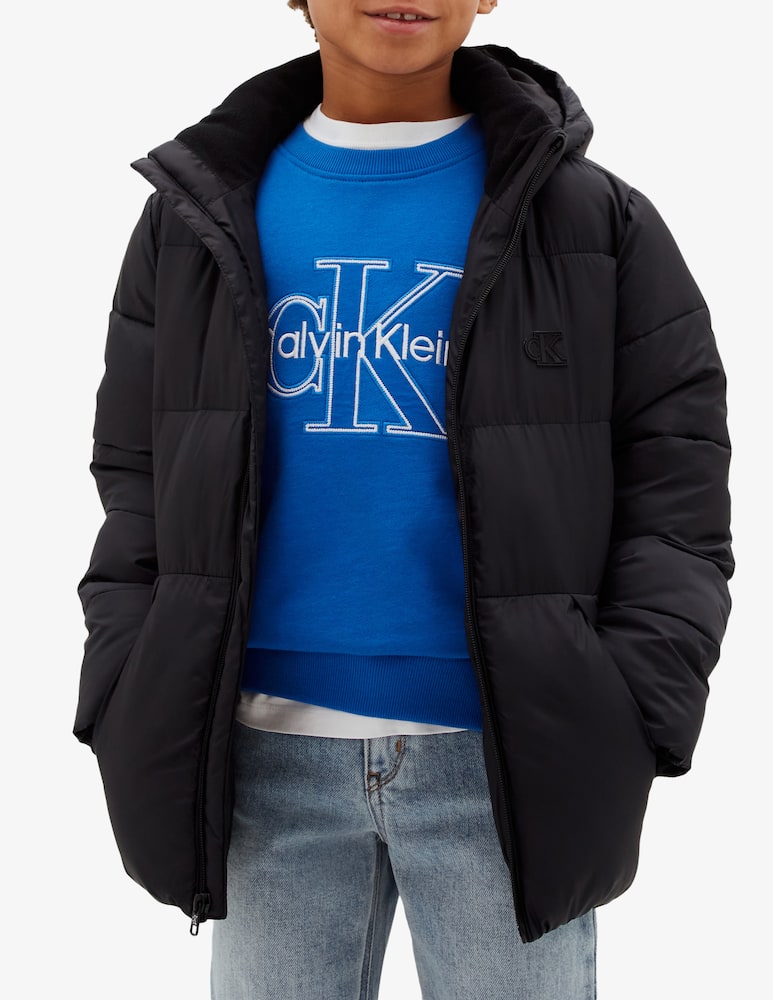 Calvin Klein Piumino imbottito con cappuccio - immagine 2