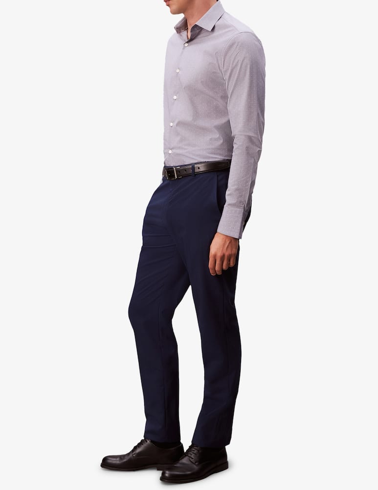 rinascente Calvin Klein Camicia in popeline a pois slim fit