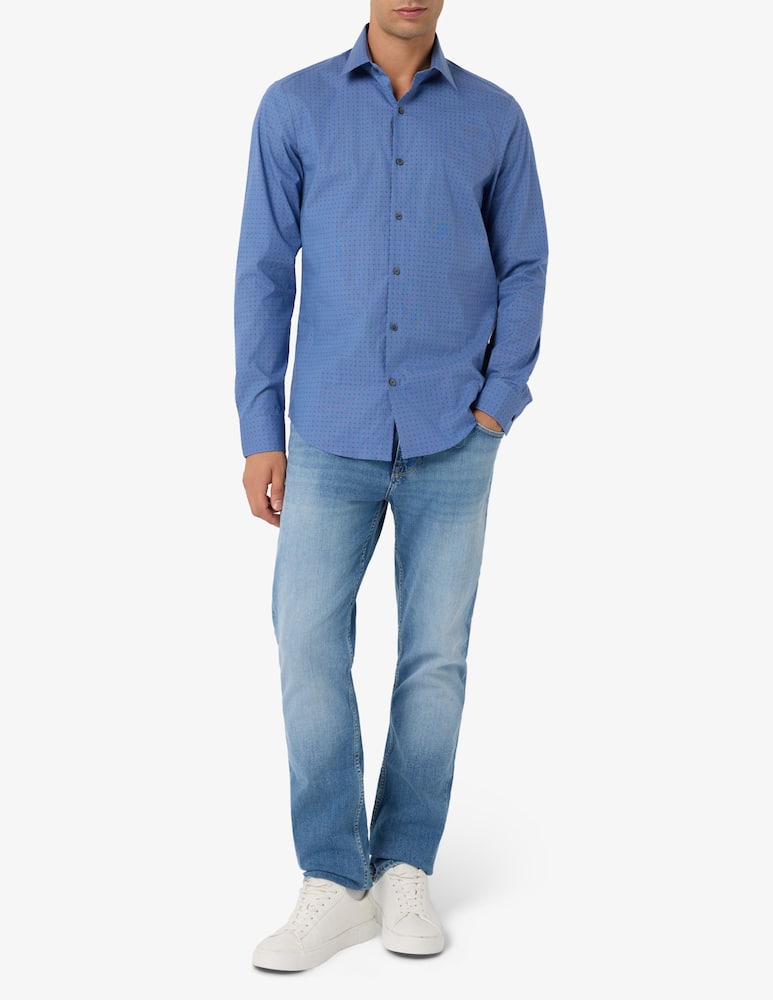 rinascente Calvin Klein Microprint geo shirt
