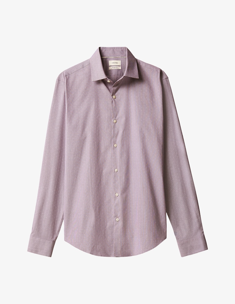 rinascente Calvin Klein Camicia in popeline a pois slim fit