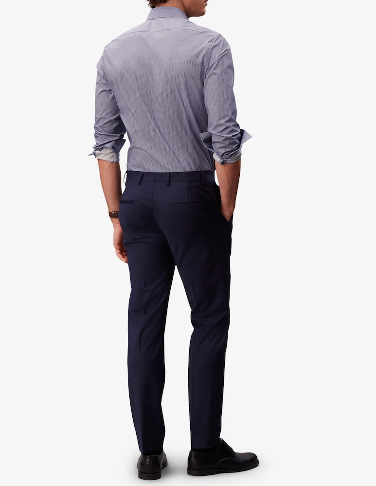 rinascente Calvin Klein Camicia in popeline a pois slim fit