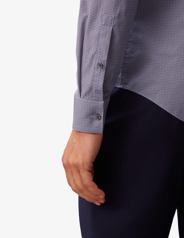 Calvin Klein Camicia in popeline a pois slim fit - immagine 5 Calvin Klein Camicia in popeline a pois slim fit - immagine 5